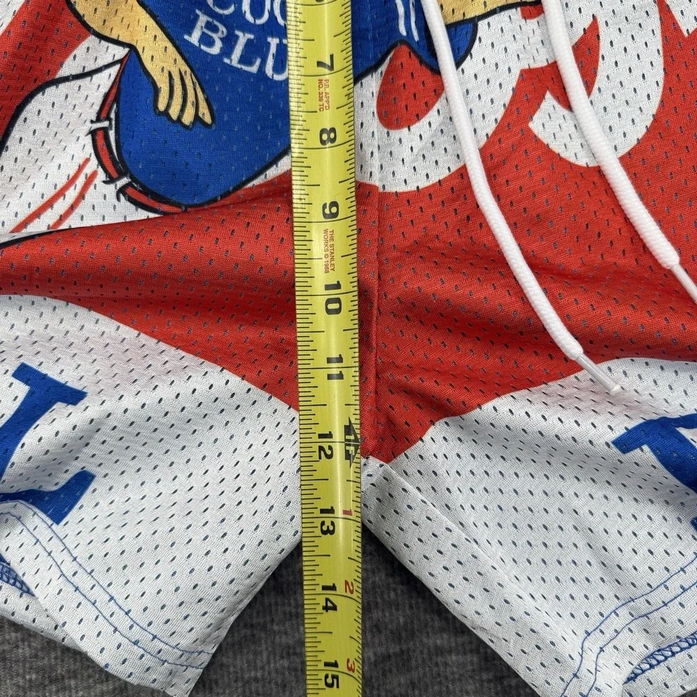 Chalk Line Pabst Blue Ribbon Cool Blue Mesh Shorts Mens Small NWT Rare Limited